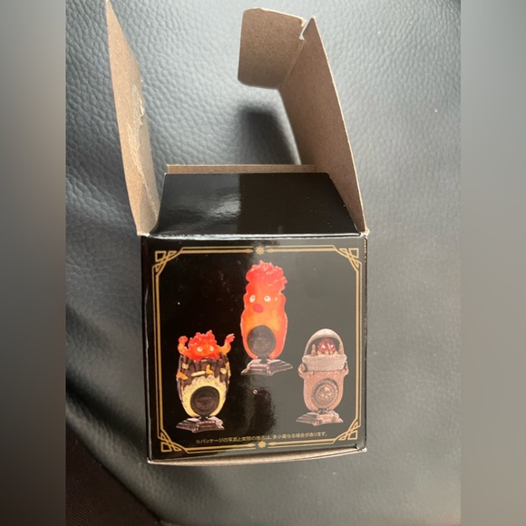 Kazaring Studio Ghibli Howl's Moving Castle Calcifer Blind Box Ring - Picture 7 of 10